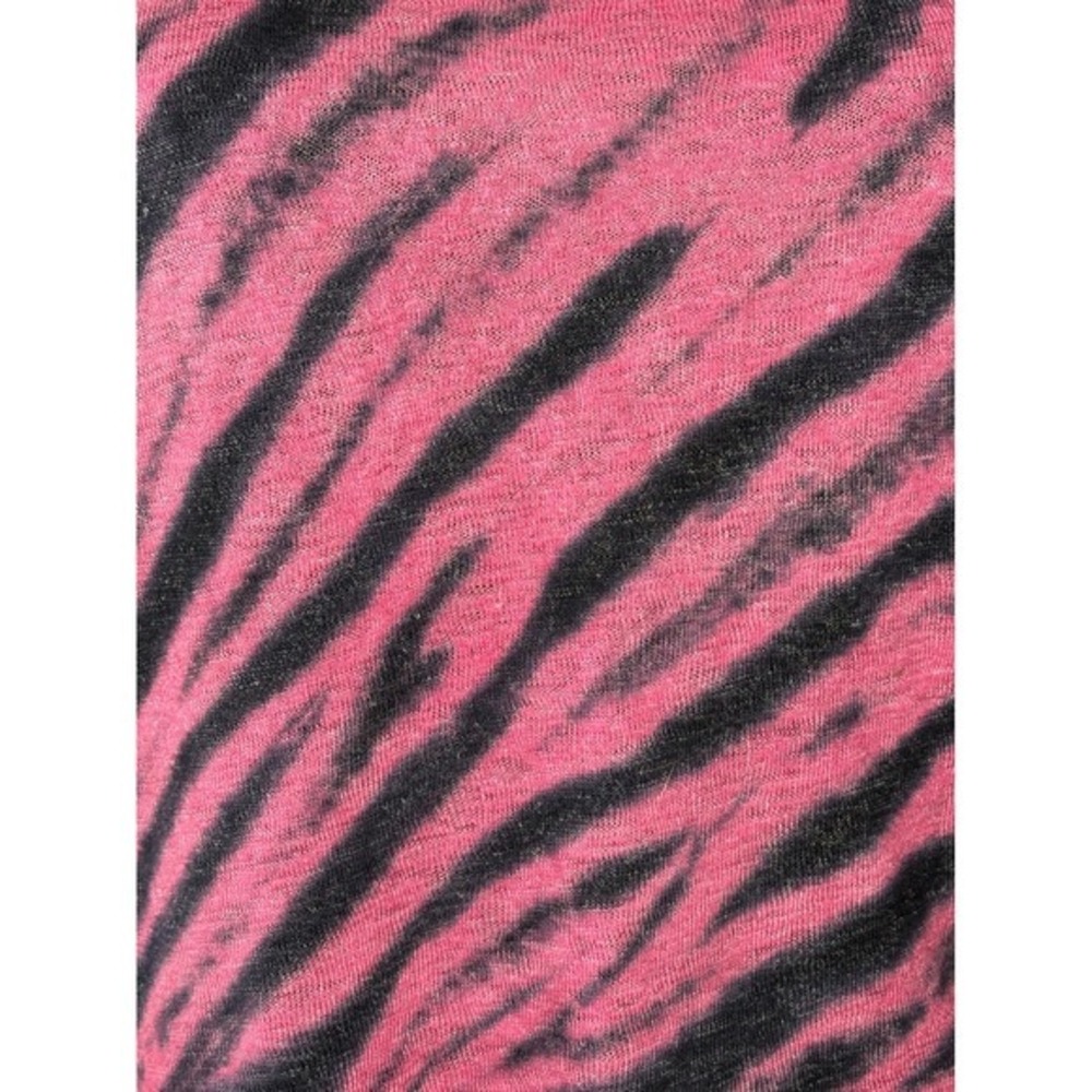 Aritizia LNA Made in California Pink Zebra Print Sleeveless Tank Top XS - Picture 2 of 7